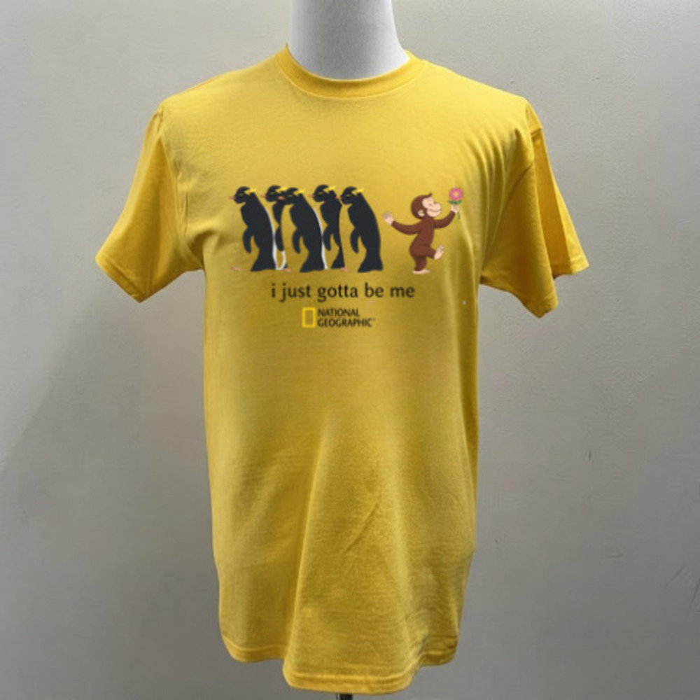 Curious George I Just Gotta Be Me National Geographic Vintage T-Shirt